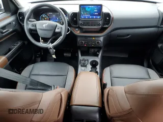 2024 Ford Bronco Sport Outer Banks z VIN 3FMCR9C66RRF61156, wystawiony jako Copart lot #54682035 z przebiegiem 11 020 mil mil oraz Szkoda całkowita • Salvage title. Historia ofert i sprzedaży dostępna na DreamBid. Obrazek 8.