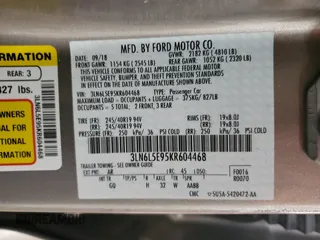 2019 Lincoln MKZ Reserve II with VIN 3LN6L5E95KR604468, listed as a Copart auction lot 61592725 with 106,895 mi miles and Salvage title. Bid and sale history available at DreamBid. Image 12.