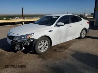 2018 Kia Optima LX с VIN 5XXGT4L3XJG223830, выставлен на аукционе Copart как лот 56339705 с пробегом 74 754 миль миль и Списание • Salvage title. История ставок и продаж доступна на DreamBid. Изображение 1.