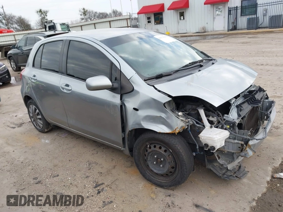 2010 Toyota Yaris with VIN JTDKT4K33A5314776, listed as a IAAI auction lot 41570383 with 167,428 mi miles. Bid and sale history available at carsss.com. Image 1.