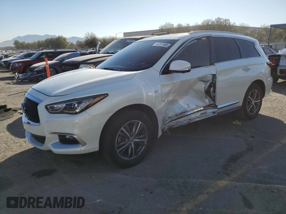 2016 Infiniti QX60 with VIN 5N1AL0MN2GC531738, listed as a Copart auction lot 43287585 with 77,626 mi miles and Salvage Title. Bid and sale history available at carsss.com. Image 1.