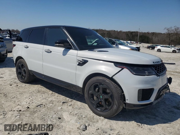 2020 Land Rover Range Rover Sport with VIN SALWR2RY2LA893381, listed as a Copart auction lot 47551885 with 63,252 mi miles and Salvage Title. Bid and sale history available at DreamBid. Image 4.