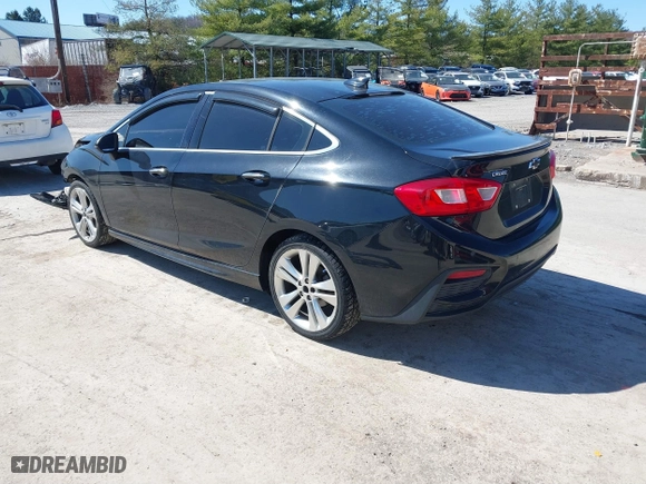 2016 Chevrolet Cruze Premier with VIN 1G1BG5SM1G7307754, listed as a IAAI auction lot 41834965 with 121,069 mi miles. Bid and sale history available at carsss.com. Image 3.