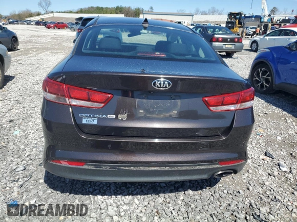 2018 Kia Optima LX with VIN KNAGT4L34J5236395, listed as a Copart auction lot 48531625 with 69,418 mi miles and Salvage Title. Bid and sale history available at DreamBid. Image 6.