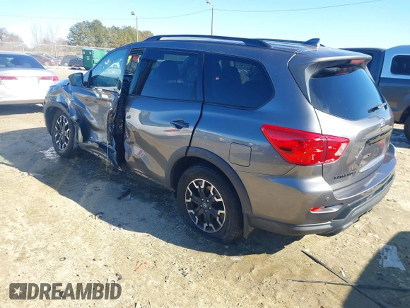 2019 Nissan Pathfinder SL with VIN 5N1DR2MN1KC632477, listed as a IAAI auction lot 41380902 with 81,849 mi miles and . Bid and sale history available at DreamBid. Image 3.
