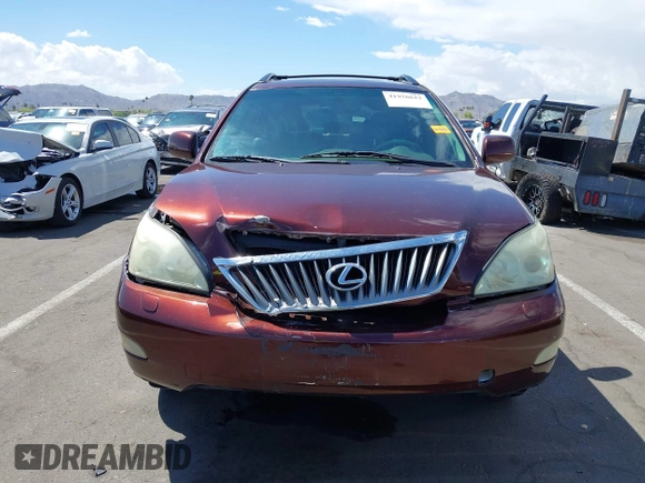 2009 Lexus RX 350 with VIN JTJGK31U899852422, listed as a IAAI auction lot 41976623 with 139,836 mi miles and . Bid and sale history available at DreamBid. Image 6.