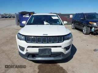 2021 Jeep Compass Limited with VIN 3C4NJCCBXMT573563, listed as a IAAI auction lot 41687325 with 75,768 mi miles and . Bid and sale history available at DreamBid. Image 12.