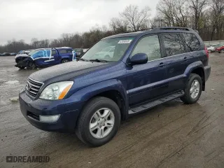 2007 Lexus GX 470 with VIN JTJBT20X670128310, listed as a Copart auction lot 52698535 with 204,884 mi miles and Clean Title. Bid and sale history available at carsss.com. Image 1.