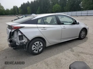 2017 Toyota Prius Two with VIN JTDKARFU2H3049392, listed as a Copart auction lot 55634485 with 32,405 mi miles and Salvage Title. Bid and sale history available at DreamBid. Image 3.