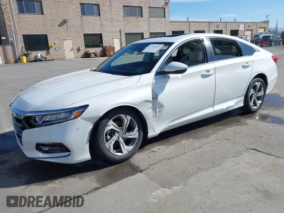 2018 Honda Accord EX-L z VIN 1HGCV1F52JA083242, wystawiony jako IAAI lot #41544446 z przebiegiem 22 387 mil mil oraz . Historia ofert i sprzedaży dostępna na DreamBid. Obrazek 18.