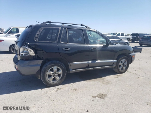 2006 Hyundai Santa Fe GLS with VIN KM8SC13E36U038249, listed as a Copart auction lot 49720195 with 159,545 mi miles and Salvage Title. Bid and sale history available at carsss.com. Image 3.