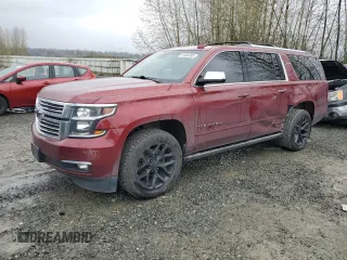 2017 Chevrolet Suburban Premier with VIN 1GNSKJKC0HR295339, listed as a Copart auction lot 51484595 with 116,555 mi miles and Salvage Title. Bid and sale history available at carsss.com. Image 1.