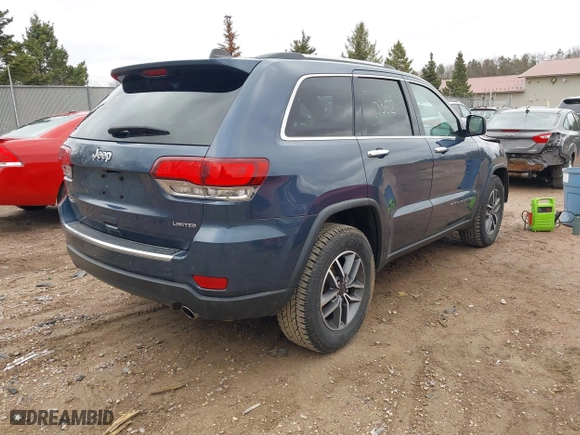 2020 Jeep Grand Cherokee Limited with VIN 1C4RJFBG6LC416672, listed as a IAAI auction lot 42030352 with 89,957 mi miles. Bid and sale history available at carsss.com. Image 4.