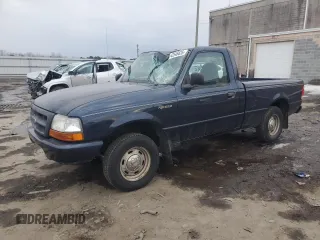 1999 Ford Ranger XL with VIN 1FTYR10C8XTA00586, listed as a Copart auction lot 42546635 with 176,902 mi miles and Salvage title. Bid and sale history available at DreamBid. Image 1.