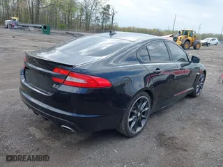 2015 Jaguar XF V6 Portfolio with VIN SAJWJ0FF6F8U75800, listed as a IAAI auction lot 42044449 with 1 mi miles. Bid and sale history available at carsss.com. Image 4.