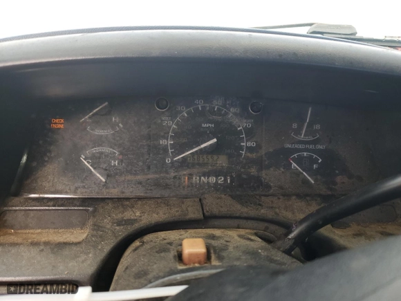 1996 Ford F-150 Special with VIN 1FTEF15Y3TNA10876, listed as a Copart auction lot 72755414 with 168,559 mi miles and Salvage Title. Bid and sale history available at carsss.com. Image 9.
