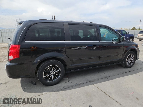 2017 Dodge Grand Caravan SXT with VIN 2C4RDGCG8HR852661, listed as a Copart auction lot 54617535 with 266,866 mi miles and Clean Title. Bid and sale history available at DreamBid. Image 3.