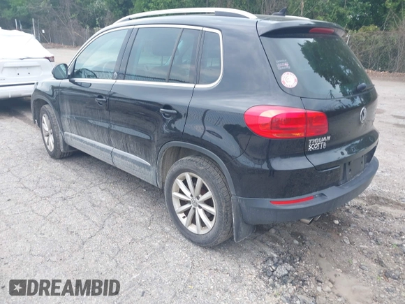 2017 Volkswagen Tiguan Wolfsburg Edition with VIN WVGSV7AX3HK037795, listed as a IAAI auction lot 42497812 with 86,211 mi miles and . Bid and sale history available at DreamBid. Image 3.