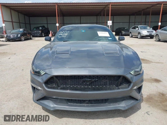2021 Ford Mustang GT with VIN 1FA6P8CF5M5111095, listed as a IAAI auction lot 41884815 with 39,259 mi miles and . Bid and sale history available at DreamBid. Image 12.