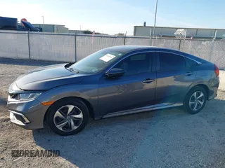 2019 Honda Civic Sedan LX with VIN 2HGFC2F61KH558416, listed as a IAAI auction lot 41636764 with 47,910 mi miles. Bid and sale history available at carsss.com. Image 14.