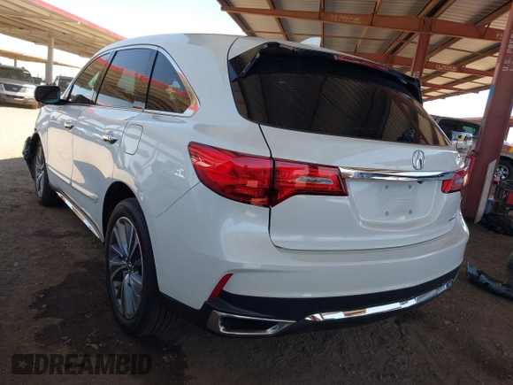 2017 Acura MDX Technology z VIN 5FRYD4H51HB001510, wystawiony jako IAAI lot #42242391 z przebiegiem 106 932 mil mil oraz . Historia ofert i sprzedaży dostępna na DreamBid. Obrazek 3.