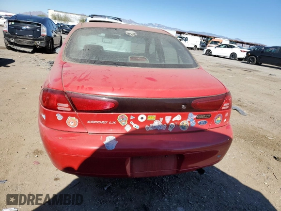 1999 Ford Escort LX with VIN 1FAFP10P5XW228873, listed as a Copart auction lot 80167314 with 68,830 mi miles and Clean Title. Bid and sale history available at DreamBid. Image 6.