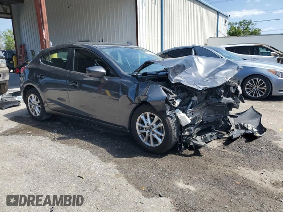 2016 Mazda 3 i Touring with VIN 3MZBM1L73GM266449, listed as a Copart auction lot 54542915 with 80,914 mi miles and Salvage Title. Bid and sale history available at DreamBid. Image 4.