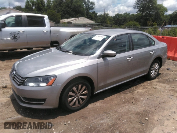 2013 Volkswagen Passat S with VIN 1VWAP7A34DC037958, listed as a IAAI auction lot 42641590 with 226,959 mi miles and . Bid and sale history available at DreamBid. Image 2.