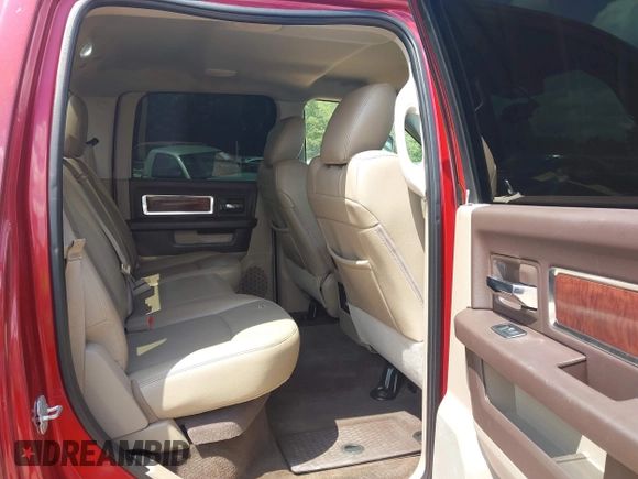 2012 Ram 2500 Laramie with VIN 3C6UD5FL2CG260878, listed as a IAAI auction lot 42231366 with 281,335 mi miles and . Bid and sale history available at DreamBid. Image 8.