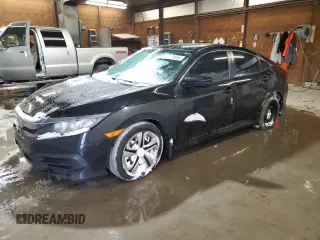 2016 Honda Civic Sedan LX with VIN 19XFC2F50GE038930, listed as a Copart auction lot 86979054 with 163,188 mi miles and Salvage Title. Bid and sale history available at carsss.com. Image 1.