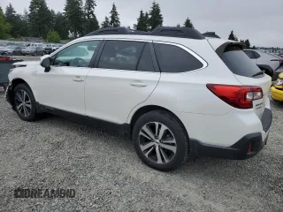 2018 Subaru Outback Limited with VIN 4S4BSANC1J3313940, listed as a Copart auction lot 59619065 with 93,119 mi miles and Salvage title. Bid and sale history available at DreamBid. Image 2.