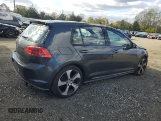 2015 Volkswagen Golf GTI S with VIN 3VW5T7AU3FM033956, listed as a Copart auction lot 75468044 with 131,095 mi miles and Salvage Title. Bid and sale history available at carsss.com. Image 3.