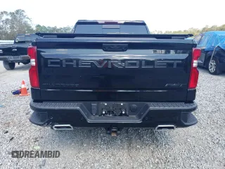 2022 Chevrolet Silverado 1500 RST with VIN 1GCUDEET5NZ604636, listed as a Copart auction lot 74376334 with 18,705 mi miles and Salvage Title. Bid and sale history available at DreamBid. Image 6.