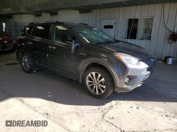 2017 Toyota RAV4 Hybrid Limited with VIN JTMDJREV0HD123969, listed as a Copart auction lot 74329974 with 0 mi miles and Clean Title. Bid and sale history available at carsss.com. Image 4.