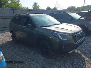 2022 Subaru Forester Wilderness with VIN JF2SKAMCXNH525719, listed as a IAAI auction lot 42601122 with 37,065 mi miles and . Bid and sale history available at DreamBid. Image 1.