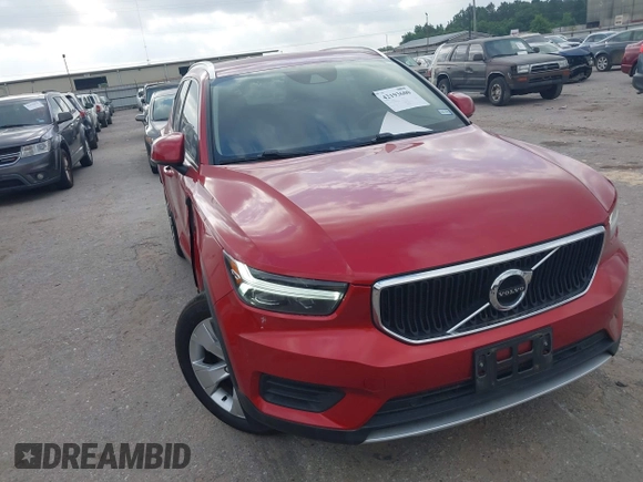 2022 Volvo XC40 Momentum with VIN YV4AC2HK5N2748975, listed as a IAAI auction lot 42193600 with 50,663 mi miles and . Bid and sale history available at DreamBid. Image 1.