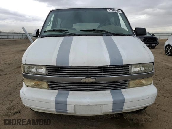 1997 Chevrolet Astro with VIN 1GNDM19W2VB127872, listed as a Copart auction lot 81620483 with 203,162 mi miles and Salvage Title. Bid and sale history available at carsss.com. Image 5.
