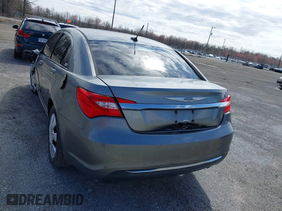 2011 Chrysler 200 LX with VIN 1C3BC4FBXBN599547, listed as a IAAI auction lot 41813043 with 1 mi miles. Bid and sale history available at carsss.com. Image 15.