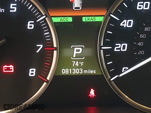 2016 Acura MDX w/Advance with VIN 5FRYD4H93GB035756, listed as a IAAI auction lot 41479717 with 81,303 mi miles. Bid and sale history available at carsss.com. Image 15.