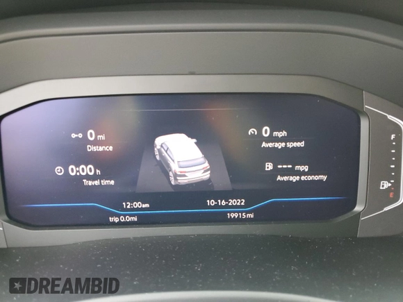 2021 Volkswagen Atlas SEL with VIN 1V2BE2CA8MC221214, listed as a Copart auction lot 68756842 with 19,915 mi miles and . Bid and sale history available at DreamBid. Image 9.