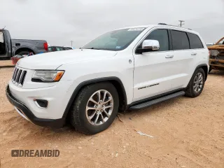 2014 Jeep Grand Cherokee Limited z VIN 1C4RJFBM6EC555600, wystawiony jako Copart lot #58376735 z przebiegiem 171 627 mil mil oraz Czysty tytuł • Clean title. Historia ofert i sprzedaży dostępna na DreamBid. Obrazek 1.