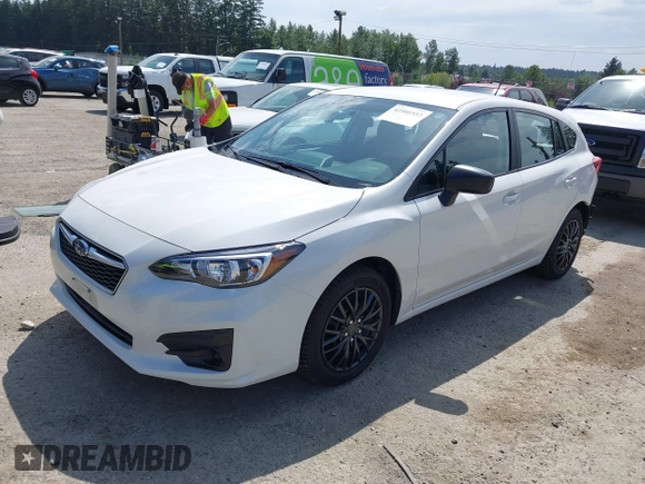 2019 Subaru Impreza with VIN 4S3GTAA63K3733496, listed as a IAAI auction lot 42500553 with 65,708 mi miles and . Bid and sale history available at DreamBid. Image 18.