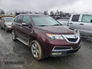 2010 Acura MDX with VIN 2HNYD2H25AH529007, listed as a Copart auction lot 44940695 with 179,198 mi miles and Salvage Title. Bid and sale history available at carsss.com. Image 4.
