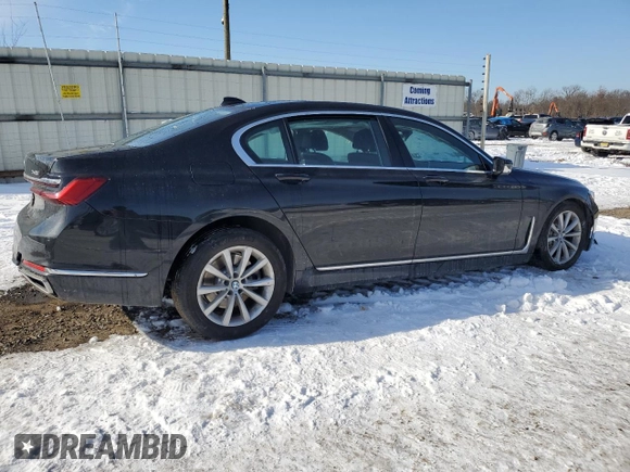 2020 BMW 7 Series 740i xDrive с VIN WBA7T4C06LGF97109, выставлен на аукционе Copart как лот 42167005 с пробегом 66 930 миль миль и Списание • Salvage title. История ставок и продаж доступна на DreamBid. Изображение 3.