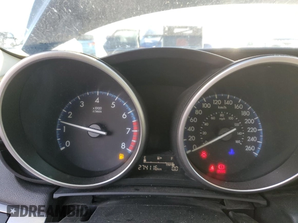 2013 Mazda 3 i Touring with VIN JM1BL1V77D1716261, listed as a Copart auction lot 88561055 with 274,116 mi miles and Clean Title. Bid and sale history available at DreamBid. Image 9.