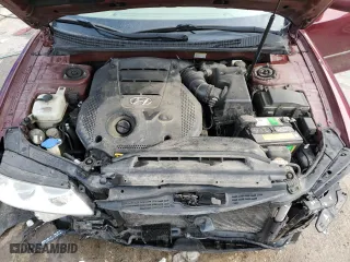 2009 Hyundai Azera GLS with VIN KMHFC46D19A358682, listed as a Copart auction lot 65164534 with 168,592 mi miles and Salvage Title. Bid and sale history available at carsss.com. Image 11.