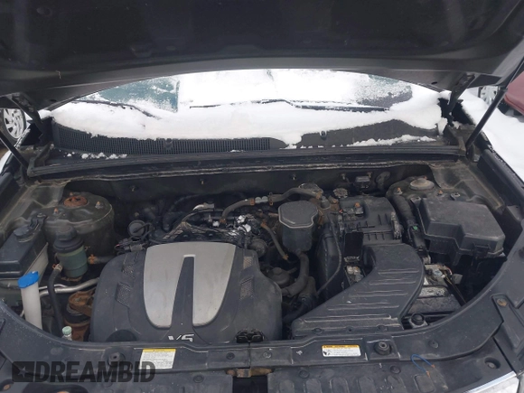 2013 Kia Sorento EX with VIN 5XYKU4A2XDG318700, listed as a IAAI auction lot 41258392 with 135,496 mi miles and . Bid and sale history available at carsss.com. Image 10.