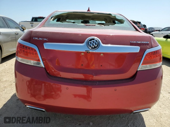 2013 Buick LaCrosse Leather with VIN 1G4GC5E33DF305867, listed as a Copart auction lot 51535185 with 67,810 mi miles and Clean title. Bid and sale history available at DreamBid. Image 6.