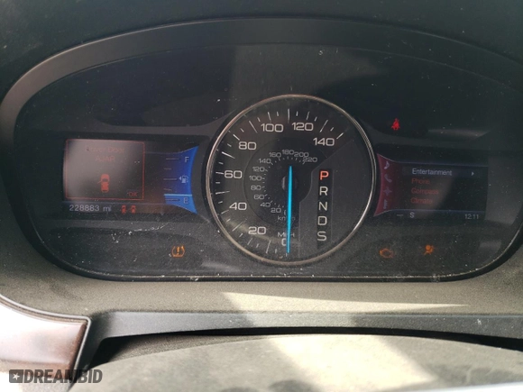 2013 Ford Edge Limited with VIN 2FMDK3KC5DBA15176, listed as a Copart auction lot 56338303 with 228,883 mi miles and Salvage Title. Bid and sale history available at carsss.com. Image 9.