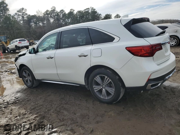 2019 Acura MDX with VIN 5J8YD3H39KL003344, listed as a Copart auction lot 43153415 with 83,064 mi miles and Salvage Title. Bid and sale history available at carsss.com. Image 2.